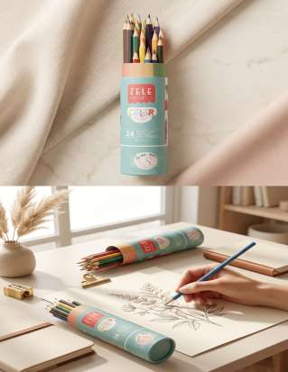 24 Color Pencil