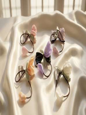 Bow hair ties
