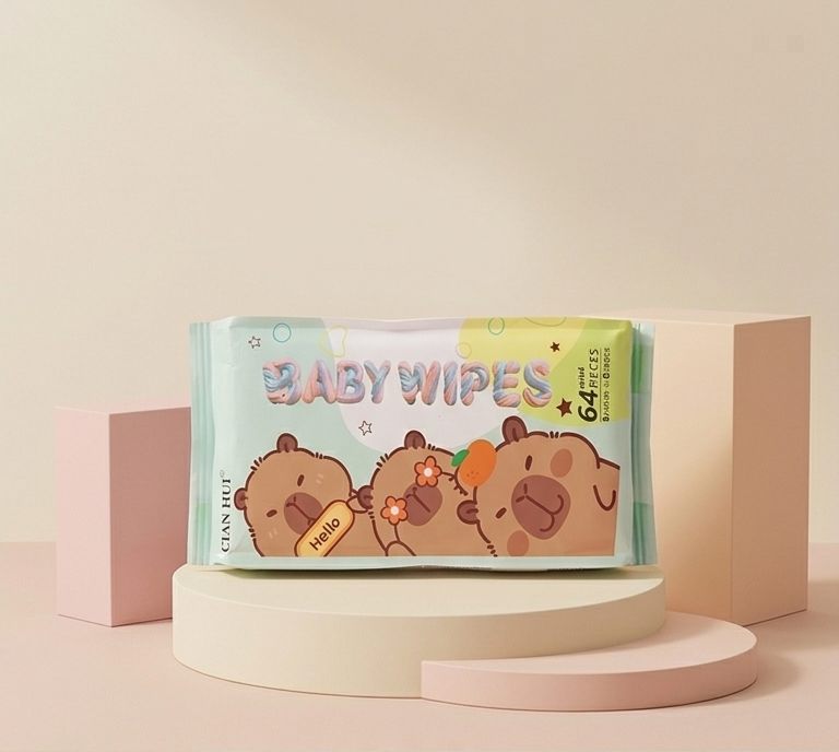 Capybara Wet Wipes Pack (64pcs)