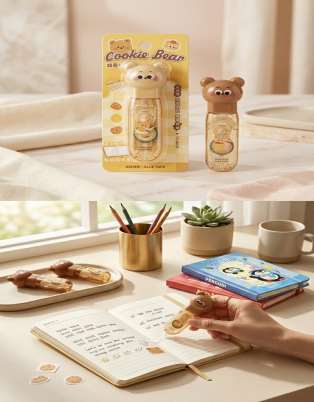 Cookie Bear Glue Tape