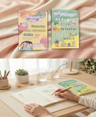 Fruit Flowers Sticky Notes Booklet