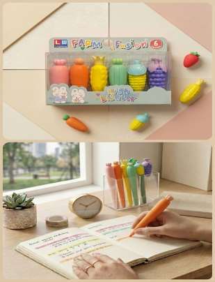 Fruit Fusion Highlighter Pack of 6