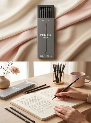 HB 10 Pencils Box