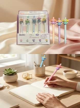 Hi Flowers Pen Set