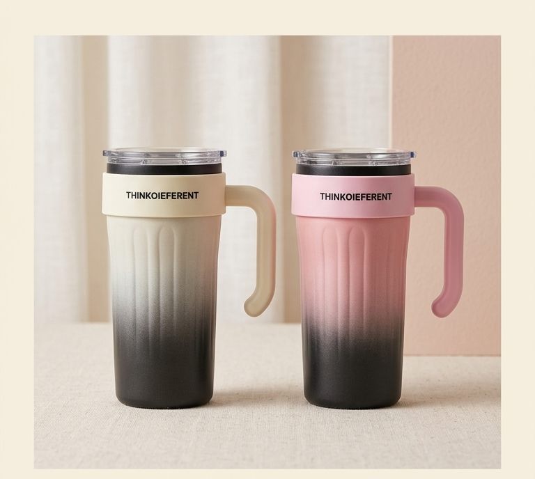 Think Different Steel Tumbler