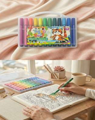 Washable Water Colour 24 Pens